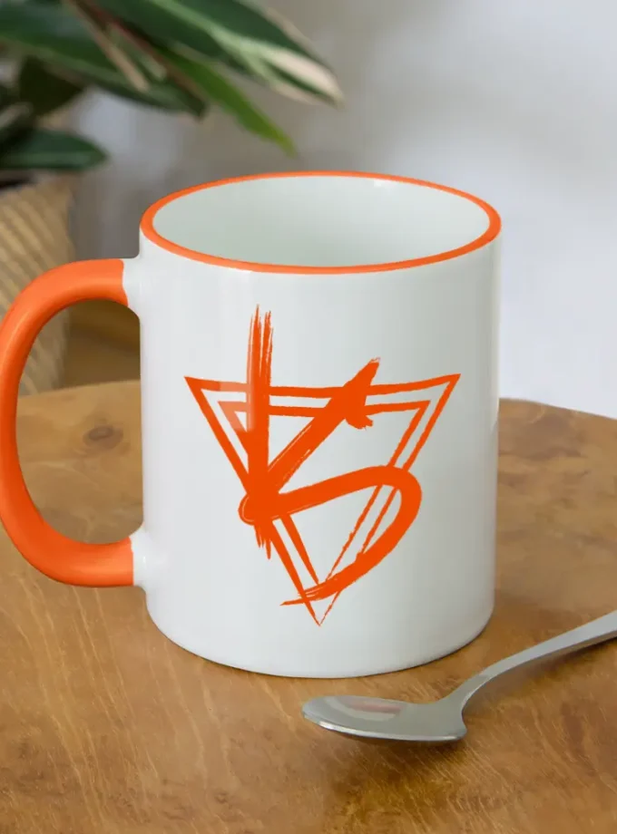 Mug orange Kusa wow world of warcraft twitch français youtube streamer