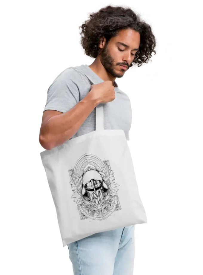 dhalen tote bag blanc twitch français youtube streamer fr1ngue