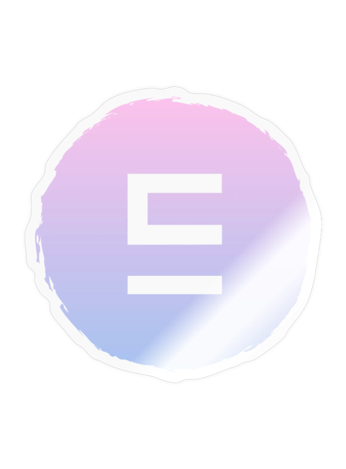echyr sticker twitch français française youtube streamer fr1ngue Sticker coloré transparent Echyr