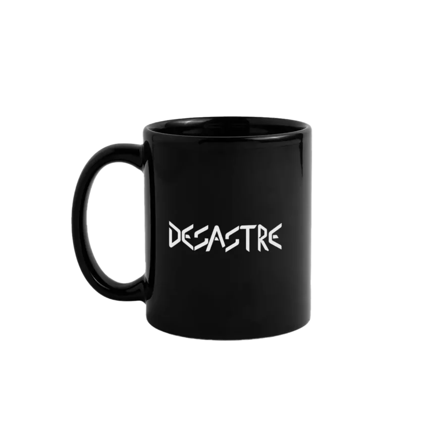 Mug noir Desastre fr1ngue streamer stream twitch france français