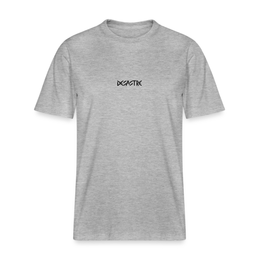 T-shirt bio gris Unisexe Desastre fr1ngue streamer stream twitch france français