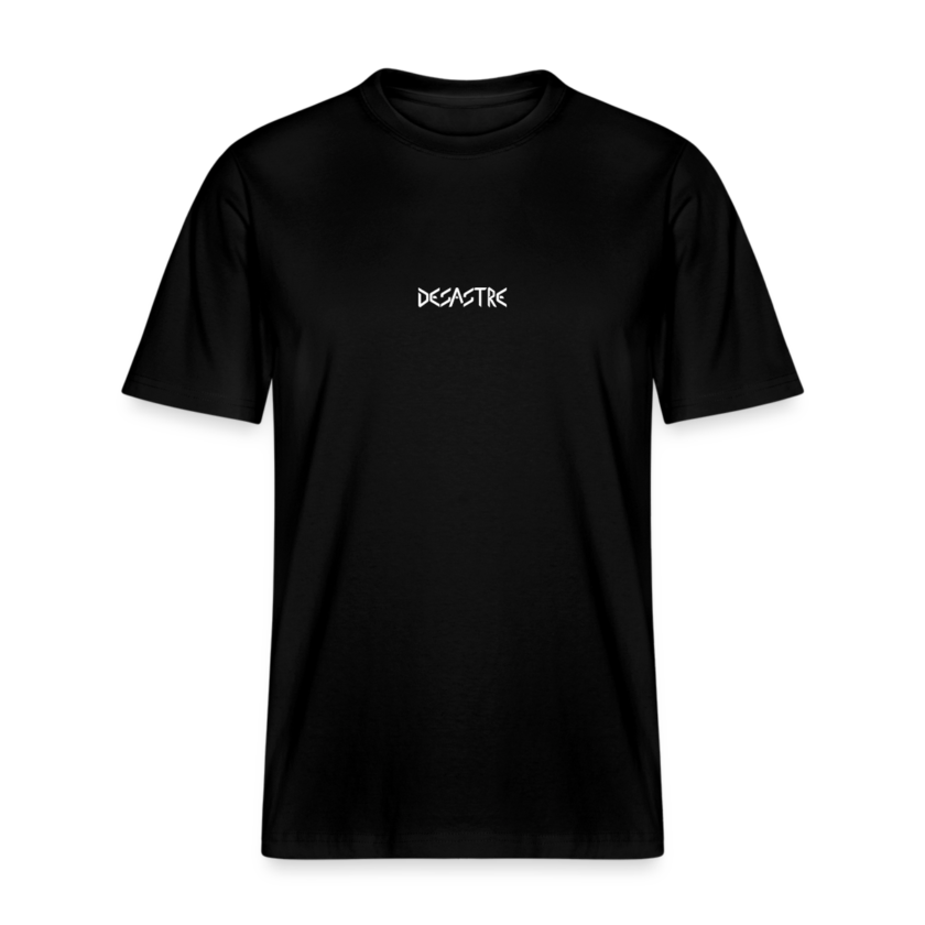 T-shirt bio noir Unisexe Desastre fr1ngue streamer stream twitch france français