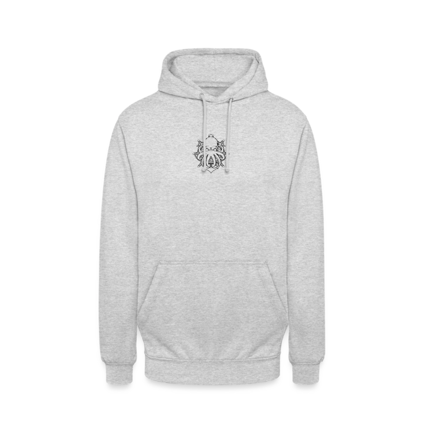 Sweat-shirt gris édition Kraken Unisexe Dhalen twitch français youtube streamer fr1ngue