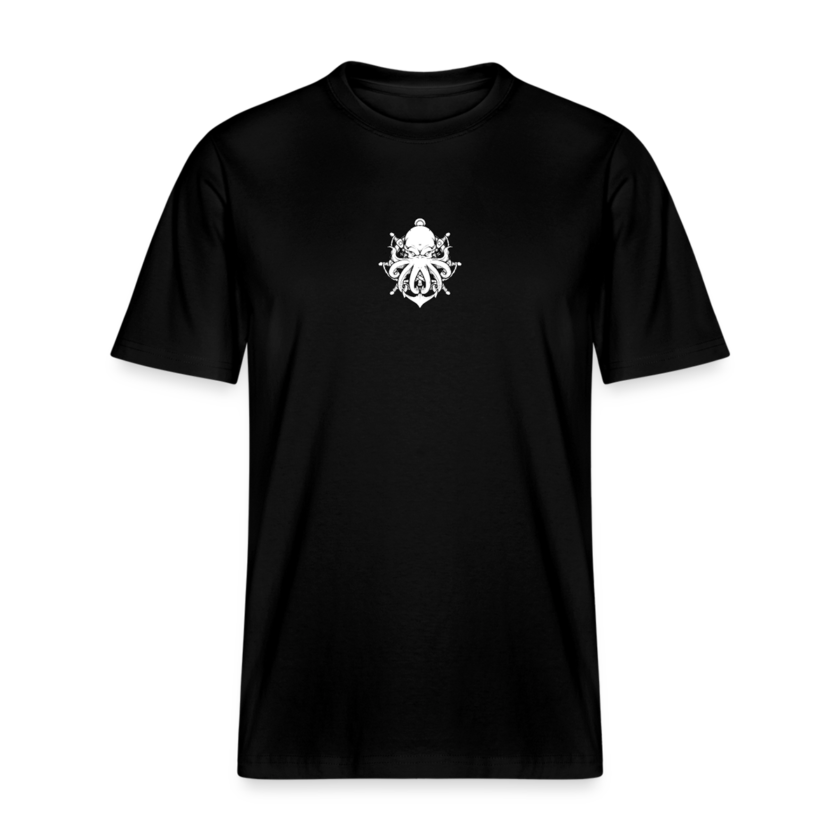 T-shirt bio noir Décontracté Unisexe Dhalen twitch français youtube streamer fr1ngue