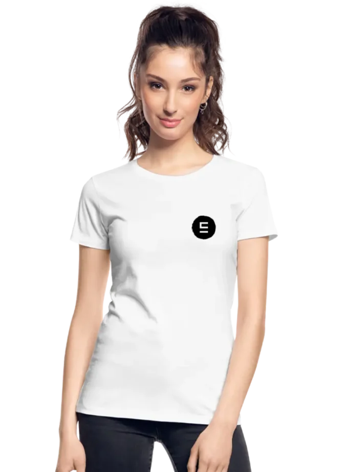 echyr tshirt femme bio blanc fr1ngue twitch streamer française français france