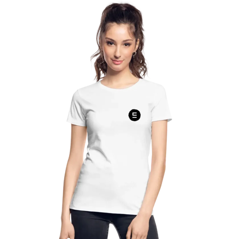 echyr tshirt femme bio blanc fr1ngue twitch streamer française français france