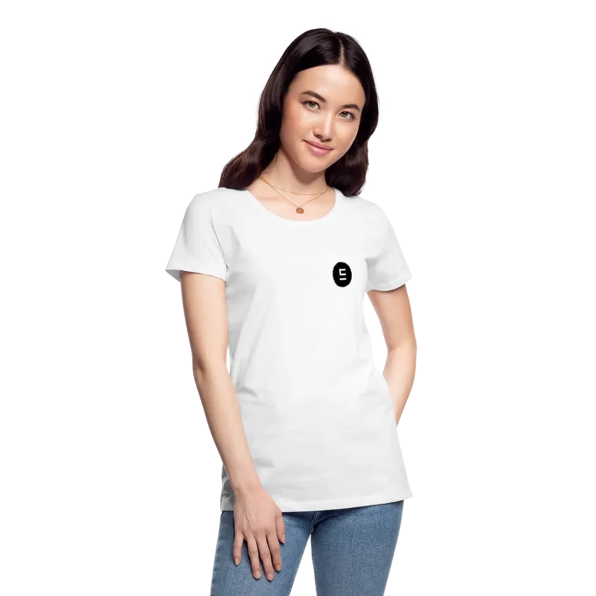 echyr tshirt femme bio blanc fr1ngue twitch streamer française français france