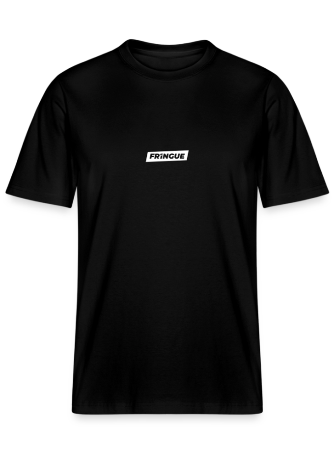 T-shirt noir bio Unisexe Fr1ngue gamer streamer clothes vêtements merch