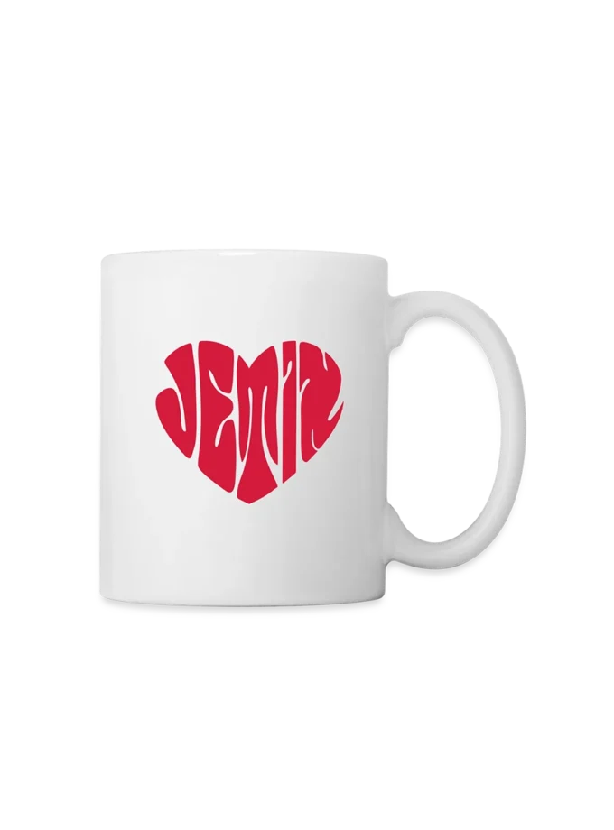 Mug blanc logo rouge Jetix fr1ngue twitch streamer valorant radiant champion mio français france