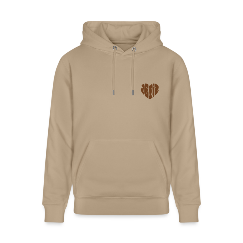 Sweat à capuche épais bio beige Unisexe Jetix fr1ngue twitch streamer valorant radiant champion mio français france