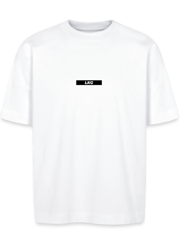 T-shirt bio Oversize blanc Unisexe Likywind fr1ngue twitch streamer league of legends lol française france