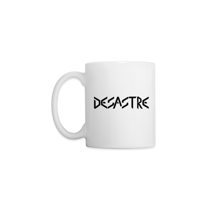 Mug blanc Desastre fr1ngue streamer stream twitch france français