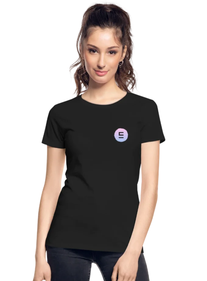 echyr tshirt femme bio noir fr1ngue twitch streamer française français france