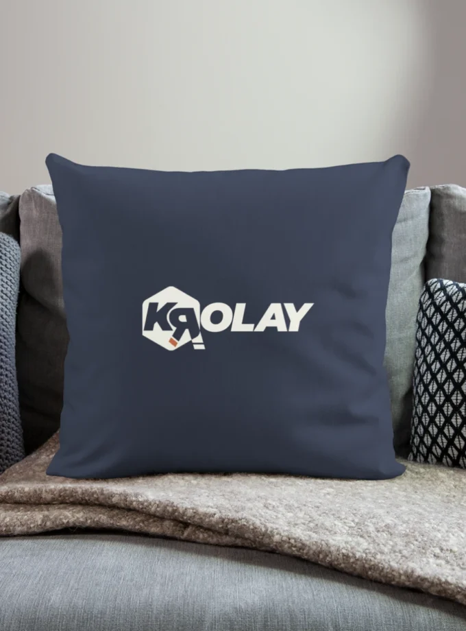 Coussin et housse marine Krolay fr1ngue twitch streamer rust français france