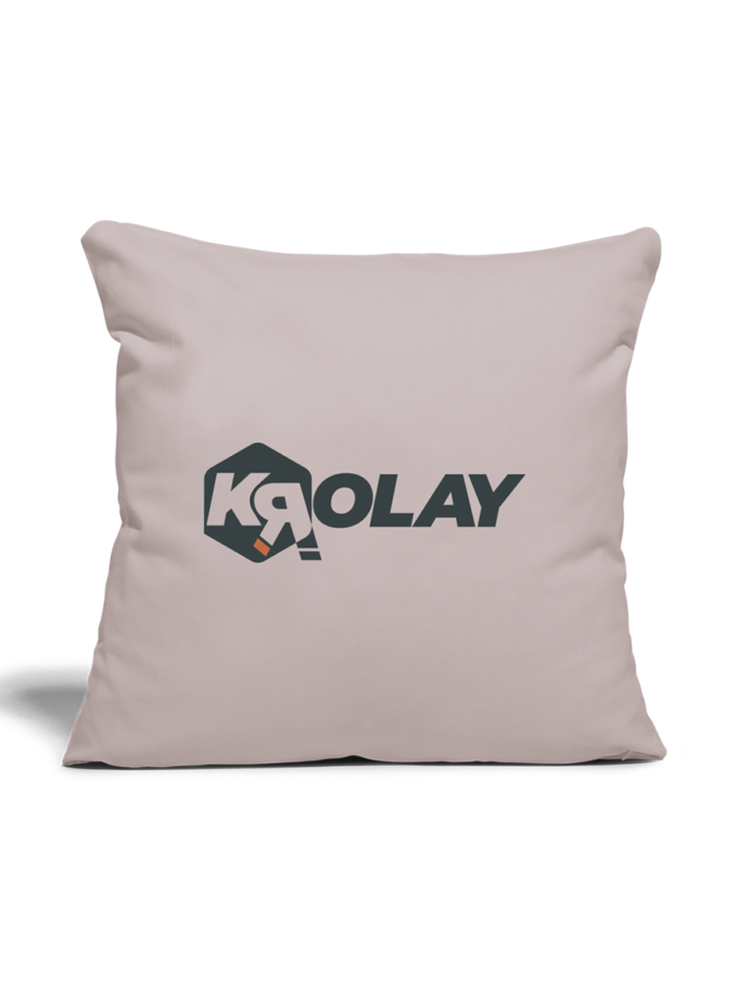 Coussin et housse taupe Krolay fr1ngue twitch streamer rust français france