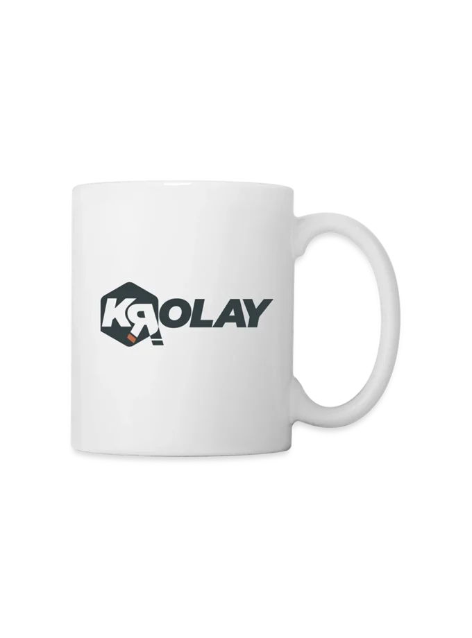 Mug blanc Krolay fr1ngue twitch streamer rust français france