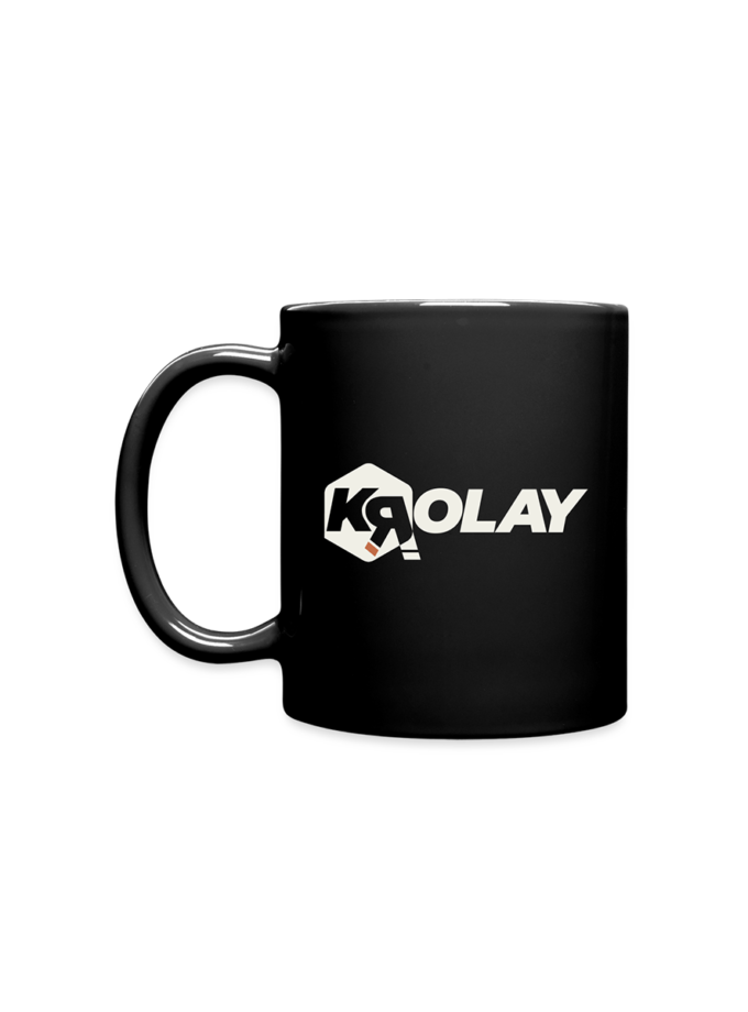 Mug noir Krolay fr1ngue twitch streamer rust français france