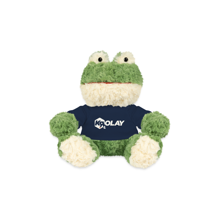 Grenouille en peluche Krolay fr1ngue twitch streamer rust français france