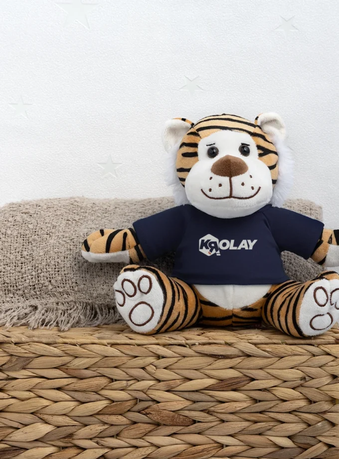 Tigre en peluche Krolay fr1ngue twitch streamer rust français france