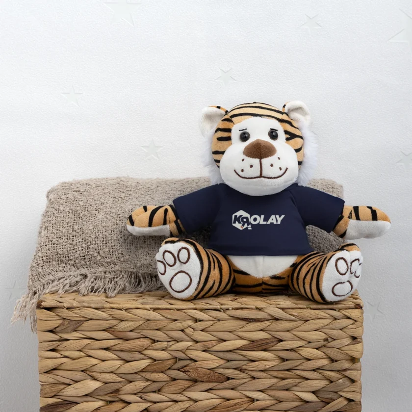 Tigre en peluche Krolay fr1ngue twitch streamer rust français france