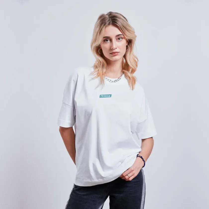 t-shirt oversize blanc matrixé Fr1ngue GTA RP