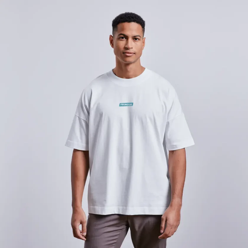 t-shirt oversize blanc matrixé Fr1ngue GTA RP