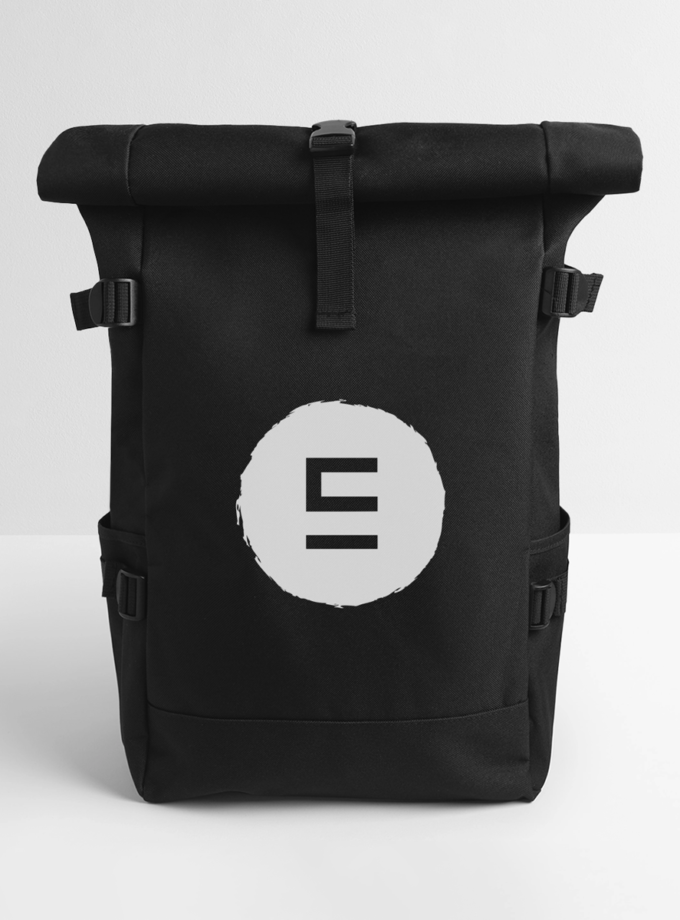 Sac à dos roll top noir Echyr fr1ngue stream streamer twitch merch vetement